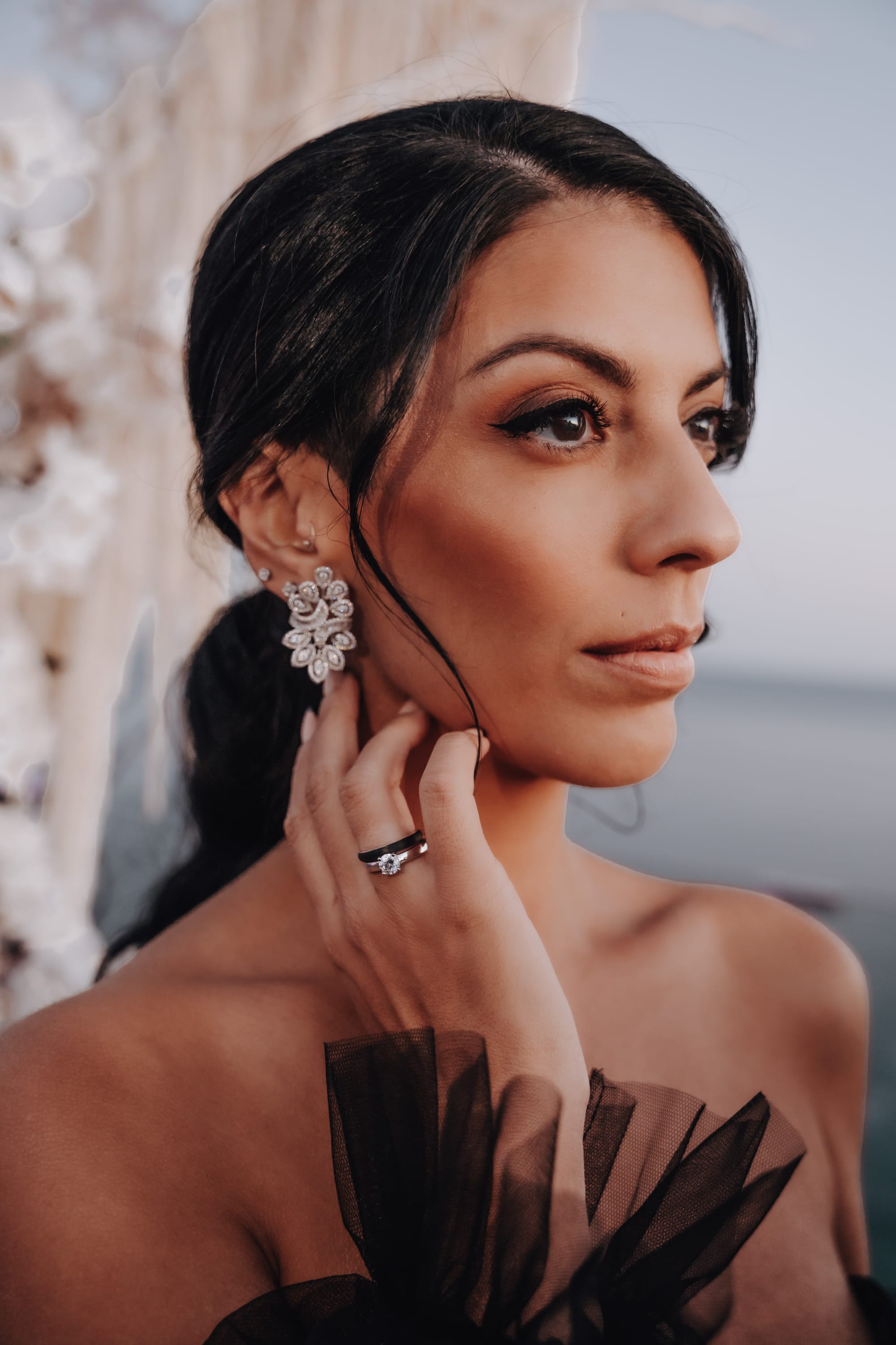 StyledShoot MalagaWeddings — Maquillaje y peinado de novia por Debra Beauty en Málaga